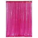 Fuchsia 1 PANEL, 4 Ft Wide Curtain Mini Glitz Sequins Backdrop Drape Curtain Mini Glitz Sequin, Sequin Curtain [Choose The Measurements]