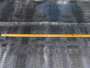 Faux Crocodile Print Vinyl Fabric - Black / Silver - High Quality Vinyl Sold by The Yard