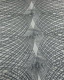 Mia Fabrics Diamond Sequin Fabric - by the yard - on a Power Mesh 4 Way Stretch Lace Fabric