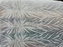 White/Silver Sequin, by the yard - White Mesh 4 Way Stretch Sequin Fabric Spandex Mesh