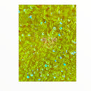 Yellow Iridescent Sequin on Stretch Velvet With Luxury Sequins Shining 2-Way Stretch(Pick a Size)