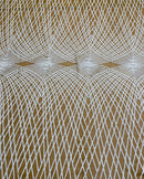 Mia Fabrics Diamond Sequin Fabric - by the yard - on a Power Mesh 4 Way Stretch Lace Fabric