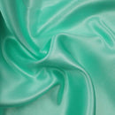Stretch Imitation Silk Satin Charmeuse - Jade - Slight Stretch 58/60" (Choose Qty.)