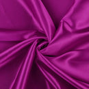 Stretch Imitation Silk Satin Charmeuse - Magenta