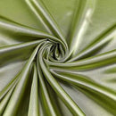 Stretch Imitation Silk Satin Charmeuse - Sage - Slight Stretch 58/60" (Choose Qty.)