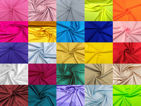 Shiny Milliskin Fabric - 58" Spandex 4 Way Stretch Fabric Sold by The Yard (Pick a Color)